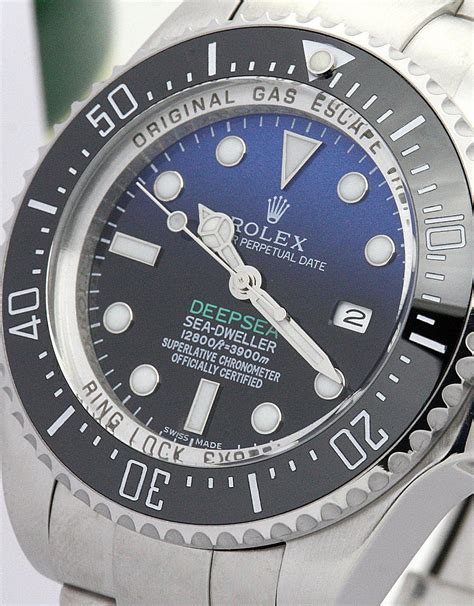rolex deepsea d blue ss replica